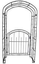 Pforte mit Rosenbogen MAYON