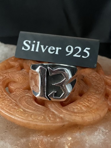 Massiver siegelring silber - silber, 13