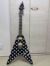 Flying V E-Gitarre Polka Dot