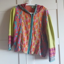 Strickjacke L kurz Mustermix HImalaya mit Taschen