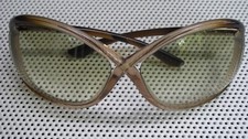 TOM FORD Whitney Sonnenbrille TF9 Oval braun Oversize 