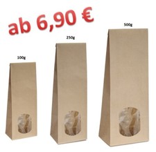 Blockbodenbeutel ovales
