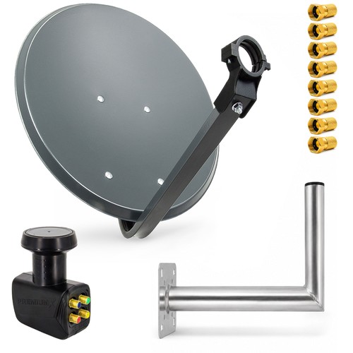 Sat anlage 80cm satelliten - sat,