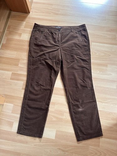 Braune fein cord hose - fein-cord,