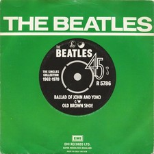 The Beatles - Ballad Of John And Yoko c/w Old Brown Shoe - (R 5786) - (7", Single