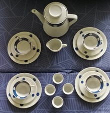 Seltmann Weiden Cora Service Kaffee Tee 4 Personen Vintage 60er Jahre Tafel 