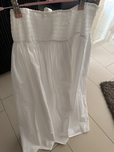 Zara maxirock weiss - m,