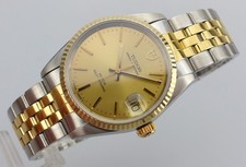 TUDOR Prince Oysterdate Automatic - 72033 - Golden Dial - Sapphire - 1995