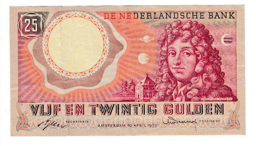 139 niederlande banknote - 139, 25