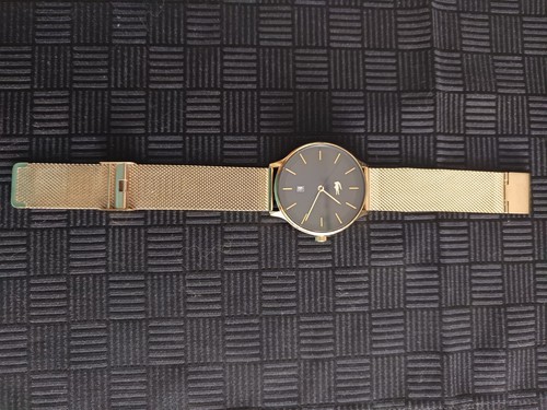 Lacoste armbanduhr goldfarben - armbanduhr,