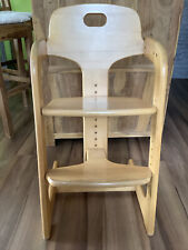 Babystuhl Herlag Treppenstuhl Kinderstuhl Massivholz Buche Tipp Topp Hochstuhl