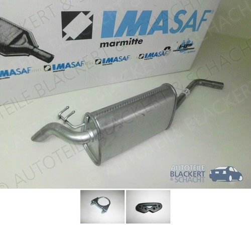 Imasaf auspuff endtopf - auspuff,