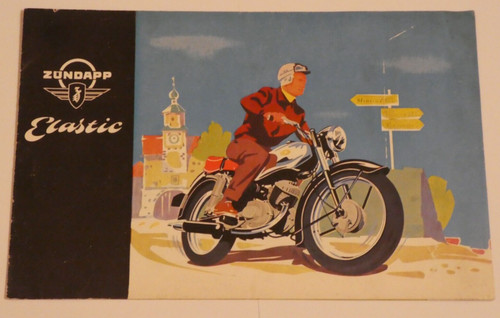 Zündapp elastic prospekt - elastic,