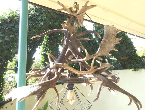 Große deckenlampe mit - deckenlampe, echtem