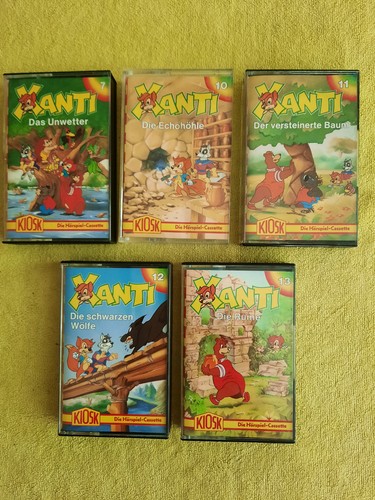 Xanti 5 hörspielkassetten - 5,