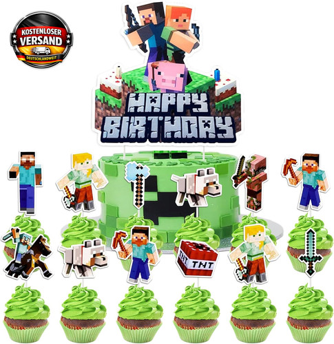 Tortendeko kindergeburtstag - tortendeko,