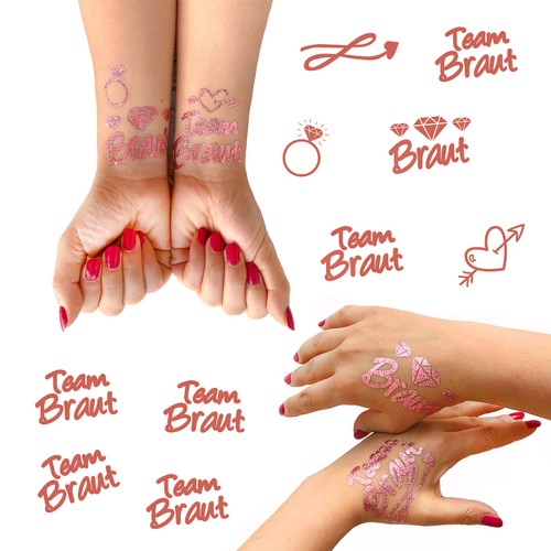 Temporäre klebetattoos jga - temporäre,