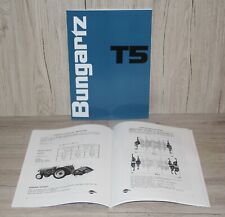 Bungartz Betriebsanleitung und Ersatzteilliste Traktor T5 13 PS