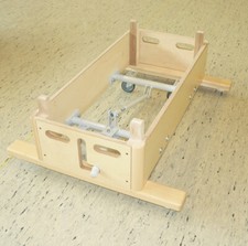 Rollvorrichtung für Sprungkästen