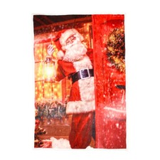 Plaid Christmas Decke von Bassetti aus Fleece und Sherpa mit Digitaldruck X227