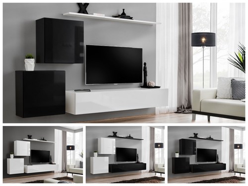Anbauwand wohnwand wohnzimmer - anbauwand,