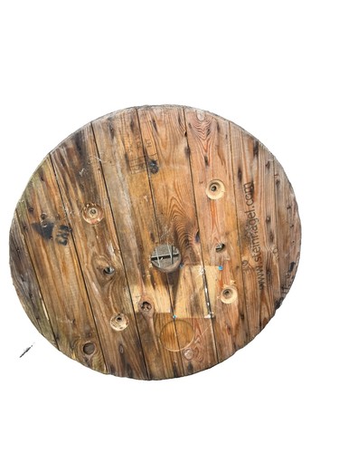 Kabeltrommel seitenteil holz - kabeltrommel,