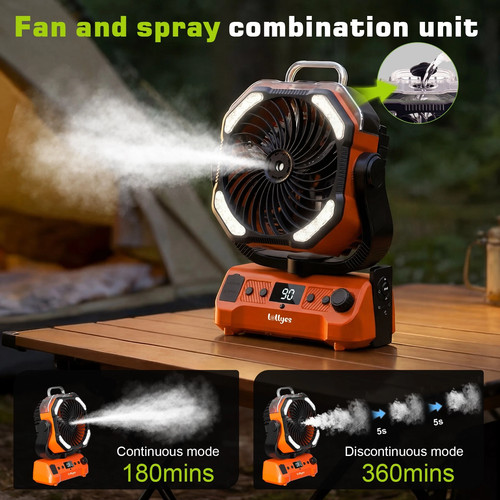 20000mah camping ventilator - camping,