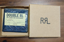 RRL Indigo Hand-Tooled Leather