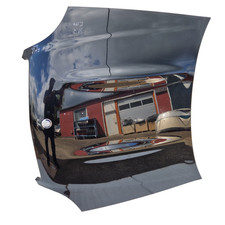 SK2* Mercedes Benz SLK R170 Motorhaube Haube F.197 Schwartz