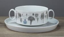 Rosenthal Winterreise Suppentasse mit Untertasse Tasse mit Untere Unterteller