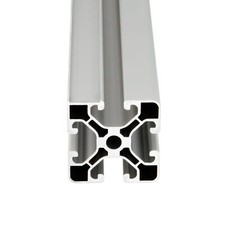 Maßbandprofil 2m 40x40mm Nut