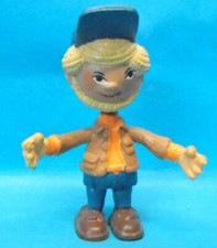 40152 SANDMÄNNCHEN Biegefigur mit steckbarem Kopf Jacke braun SCHLEICH 1977