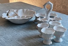 Porzellan 4 Eierkännchen