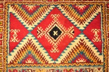 herrlicher, antiker Berber Teppich - Atlas - Marokko