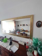  Riesiger Wandspiegel mit Goldrahmen