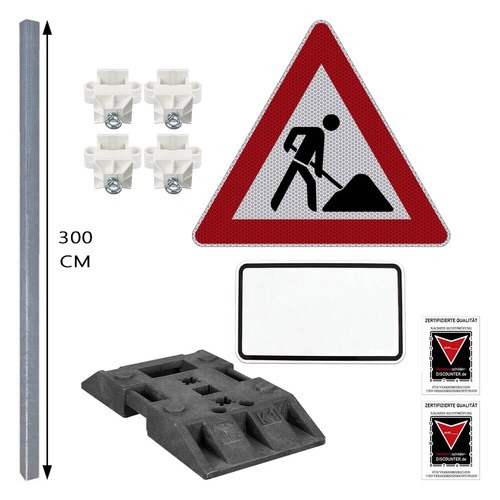 Schilder set achtung - schilder-set, 'achtung