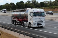 LKW Foto MAN TGX Tankwagen Auflieger Deutschland weiß Wiegers Milch #k8rs