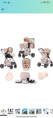 Lnhcrbs pushchair 1 - pushchair, 3-in-1