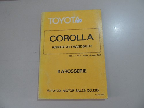 Toyota corolla e70 karosserie - toyota,