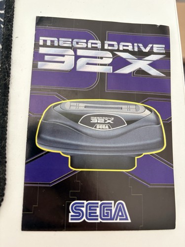 Sega mega drive 32x werbeflyer - sega,