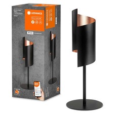 Smart+ LED Tischlampe Decor Twist Schwarz 12W CCT 3000K-6500K dimmbar App WiFi