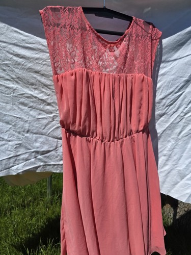 Asos kleid 40 lachs - gr.,