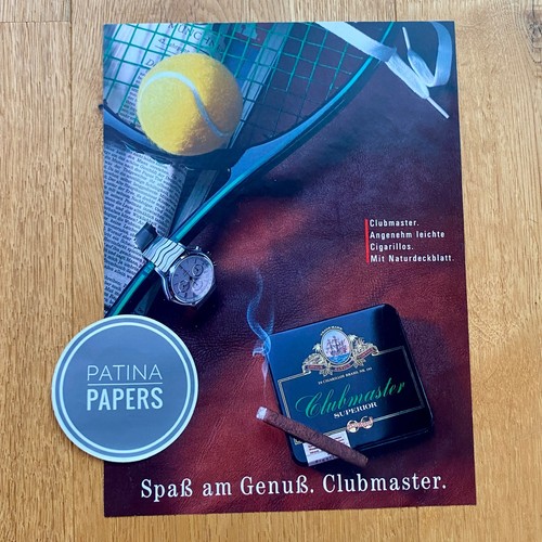 1987 clubmaster cigarillo ebel - clubmaster,