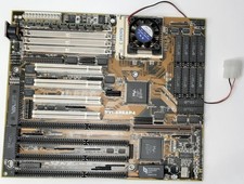 ASUS PVI-486AP4 VIP VLB ISA PCI 486 retro Mainboard + AMD 486DX4 100MHz + 16MB