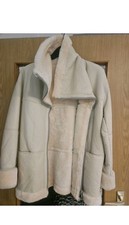 Damen  Echt Lammfell mantel