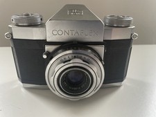 Zeiss Ikon Contaflex Synchro-Compur mit Optik Carl Zeiss Tessar 1:2,8 f=45 mm