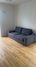 IKEA VIMLE 2ER-BETTSOFA, Breite Armlehnen, 2m x 1,40m Matratze, fast ungebraucht