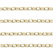 ovale Anker Erbskette massiv