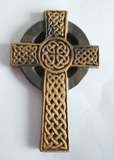 Irisches bronze kreuz butzon - kreuz,