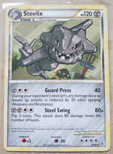 Stahlos 24/95 HS Entfesselt Rare Pokemon Karte Deutsch 2010